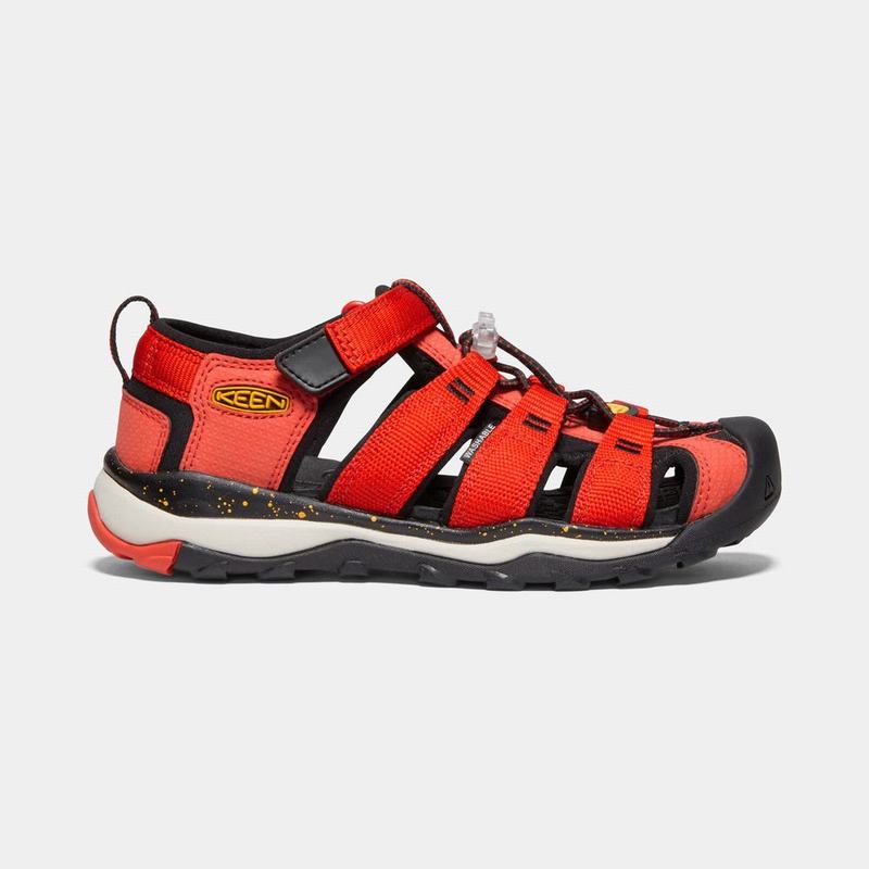 Keen Newport Neo H2 Kids Hiking Sandals Red/Black Discount (2187-CNZML)